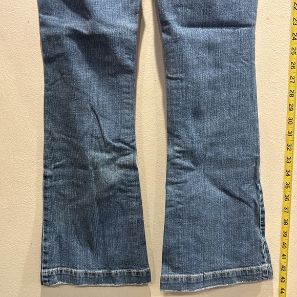 Aeropostale Light Blue Flare Jeans for Women - Picture 4 of 7